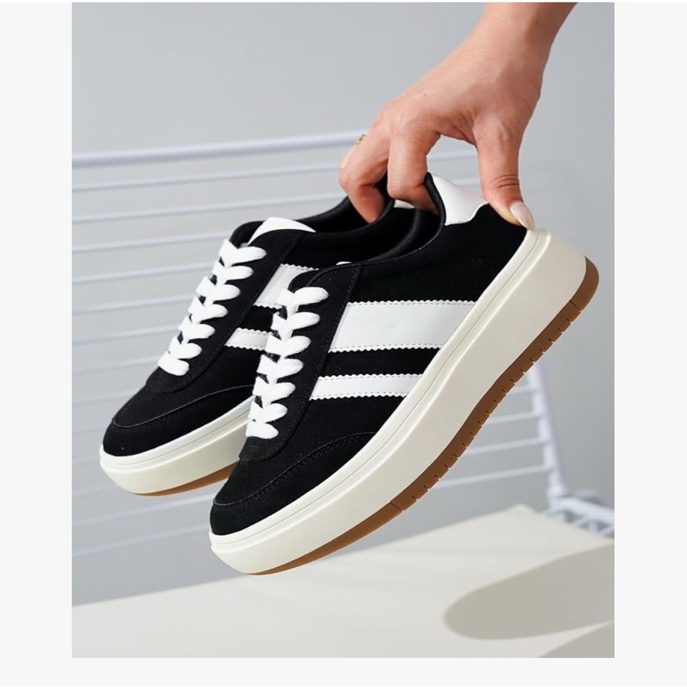 Project Cloud Sneakers for Women - Lace Up Women's Fashion Sneakers Memory Foam
